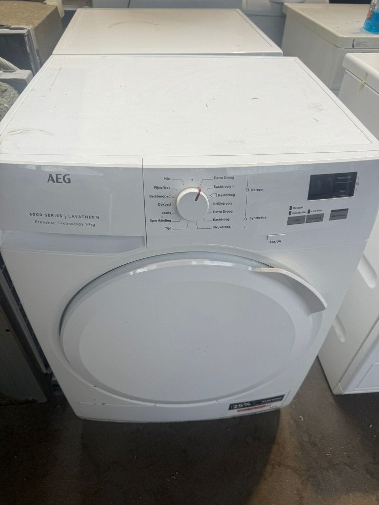AEG Condensdroger schoon garantie bezorging, Witgoed en Apparatuur, Wasdrogers, 6 tot 8 kg, Ophalen of Verzenden, Zo goed als nieuw