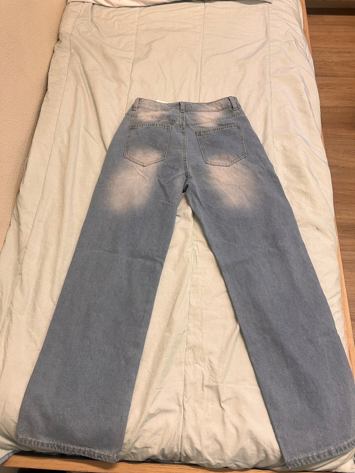 spijkerbroek / kleding, Kleding | Dames, Broeken en Pantalons, Ophalen, Blauw, Zo goed als nieuw, Maat 36 (S)