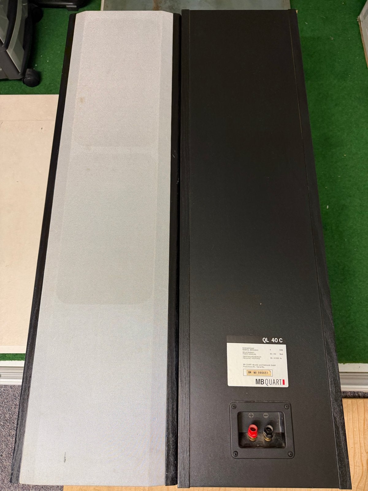 MB Quart QL 40 C Vloerstaande Luidsprekers - Goede Staat, Audio, Tv en Foto, Vloerstaande luidspreker, Gebruikt, 60 tot 120 watt