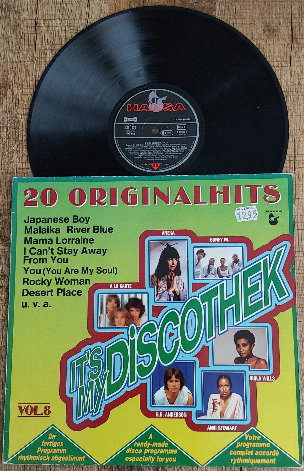 It's My Discothek Vol. 8 - 20 Original Hits LP, Ophalen, LP, Pop, Zo goed als nieuw
