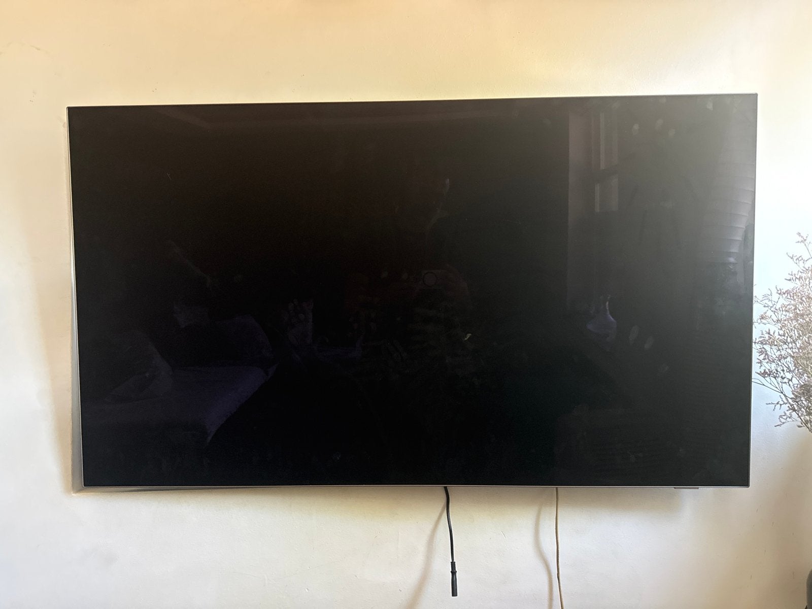 Grote Smart Philips TV - defect. 55 inches, LED, 50 Hz, Zo goed als nieuw, 100 cm of meer