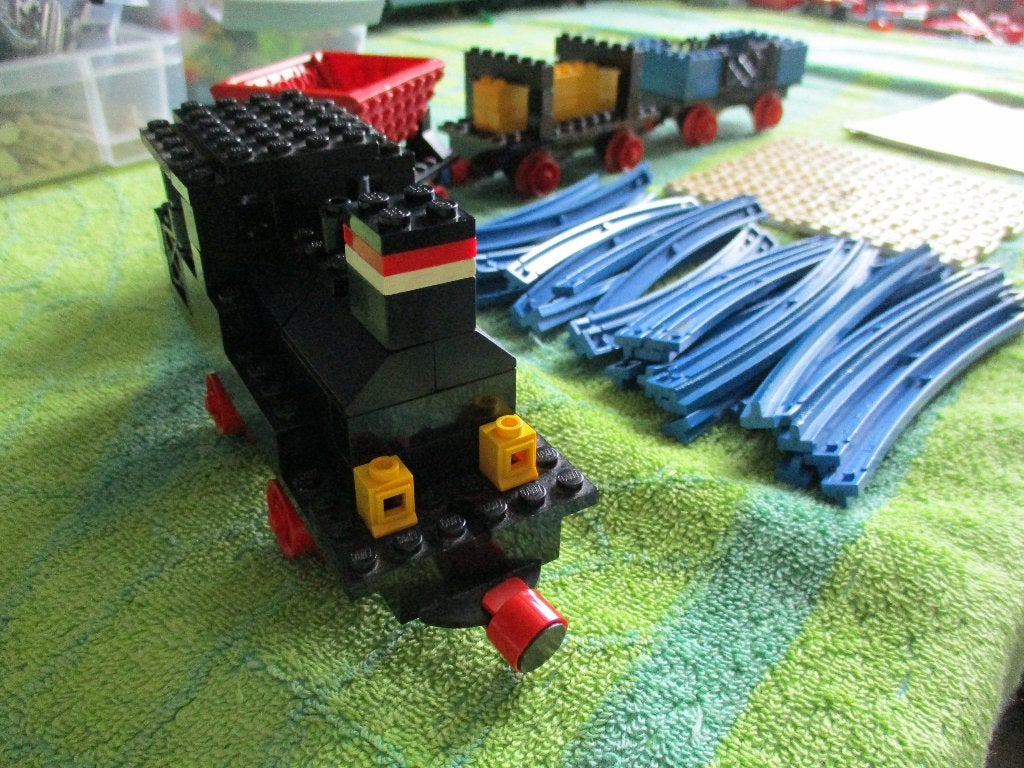 lego Set 171 Complete treinset zonder motor, Ophalen of Verzenden, Gebruikt, Complete set, Lego