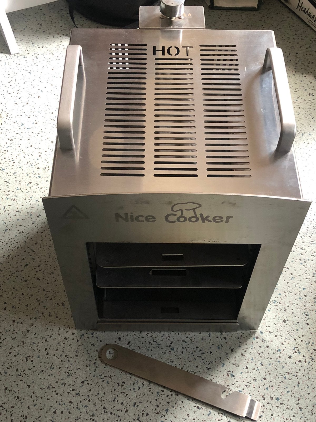 Barbecue steak gas grill pro 800 Nice Cooker, Ophalen, Zo goed als nieuw