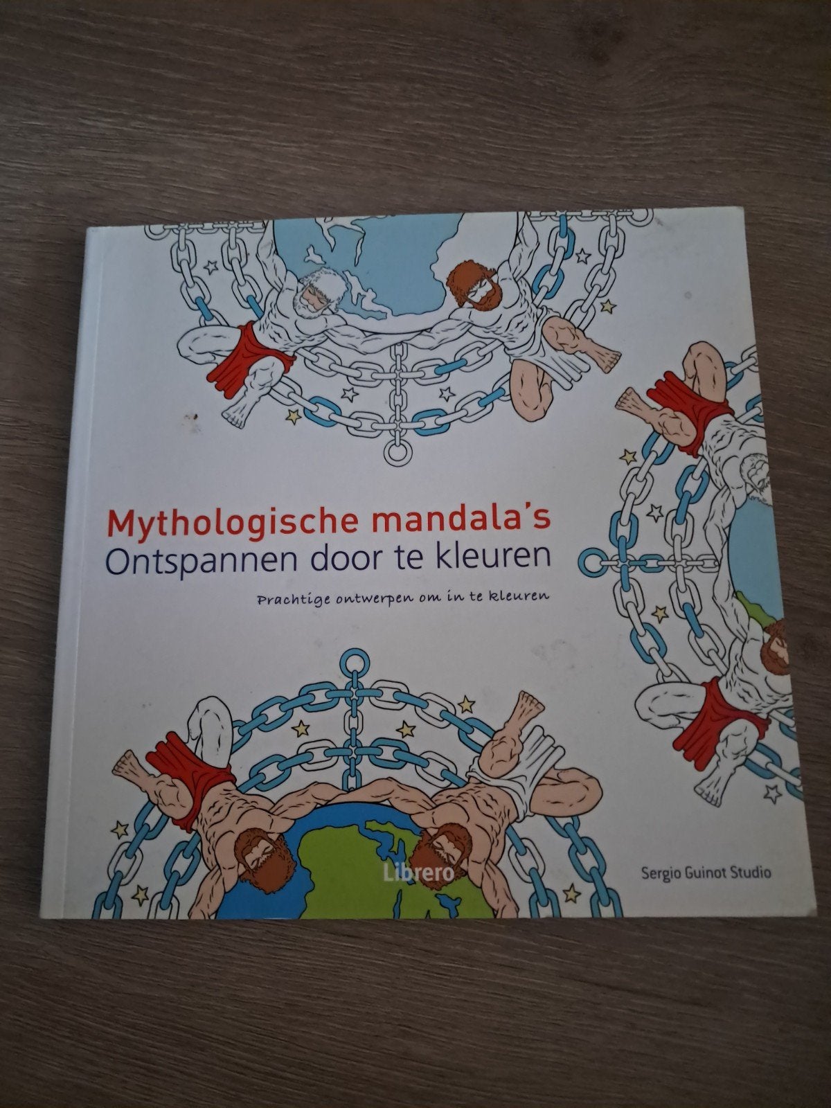 C6 Mythologische mandala's: Ontspannen door te kleuren, Ophalen of Verzenden, Tekenen en Schilderen, Geschikt voor kinderen, Sergio Guinot Studio
