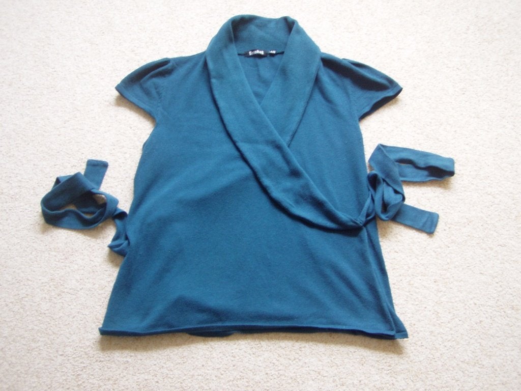 Groen overslag vest, Brooker, Maat 42/44 (L), Ophalen of Verzenden, Gedragen