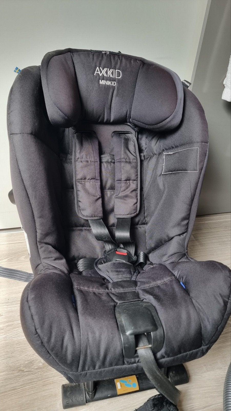Axkid Minikid autostoel, achterwaarts, Kinderen en Baby's, 9 t/m 18 kg, Ophalen, Overige merken, Gebruikt