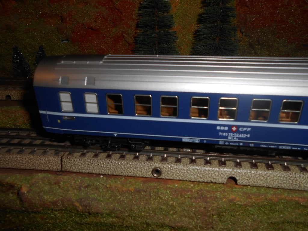 Märklin 4182 slaapwagon TEN van de SBB Zwitserland, Wisselstroom, Verzenden, Märklin, Nieuw