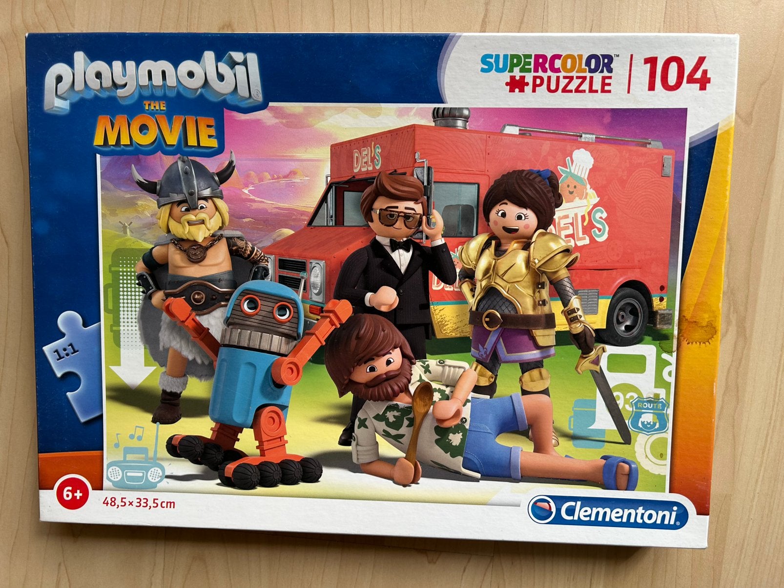 The movie-supercolor puzzel, Kinderen en Baby's, Ophalen, Meer dan 50 stukjes, Zo goed als nieuw, 6 jaar of ouder