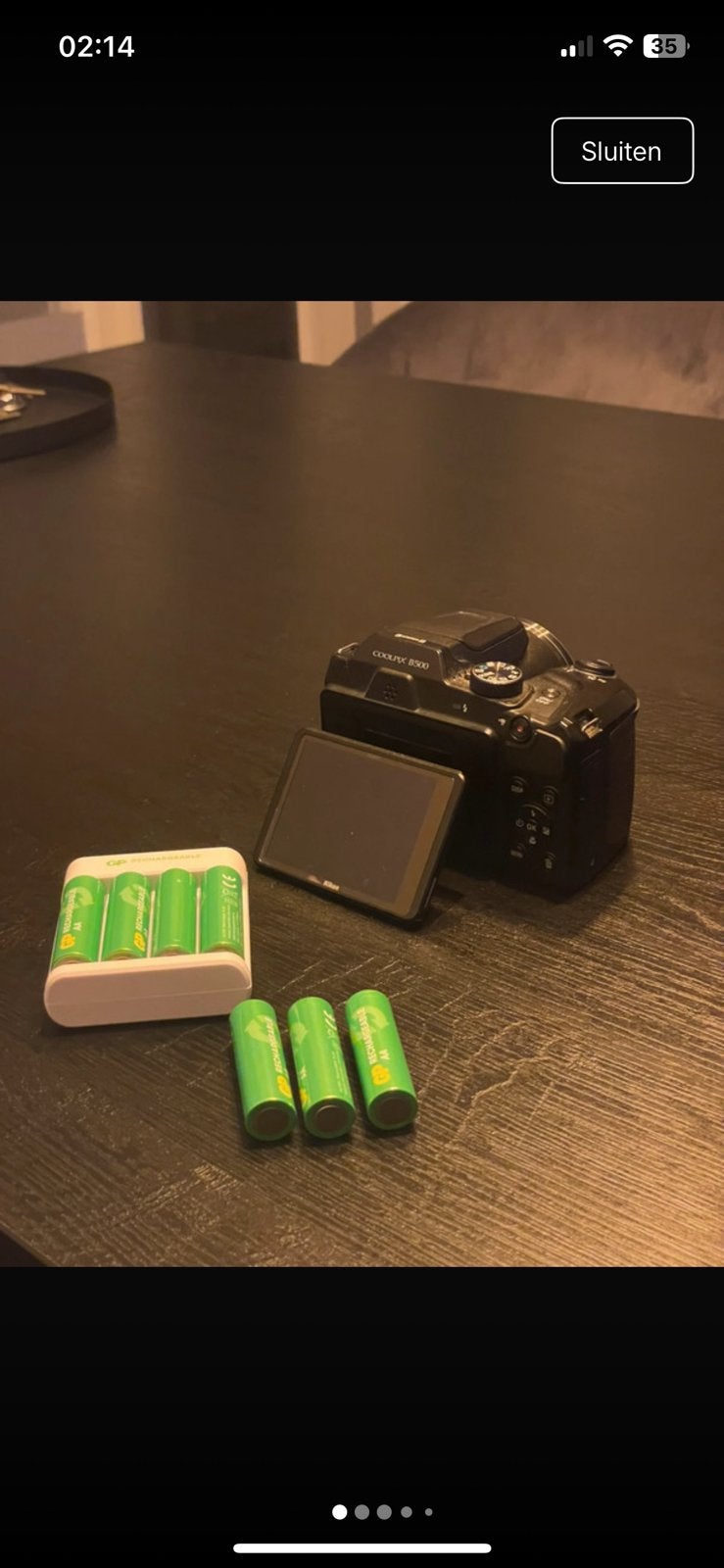 Nikon coolpix b500 MOET NU WEG!!, Ophalen of Verzenden, Gebruikt, Nikon