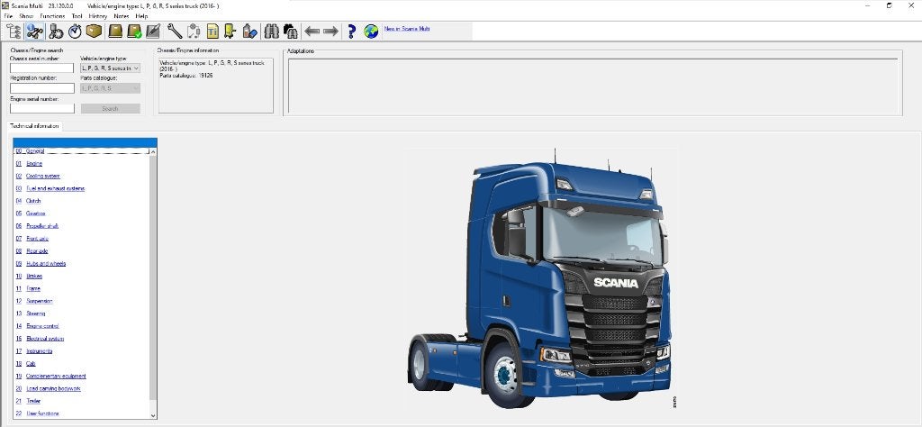Scania Multi 01.2025 Full, Verzenden