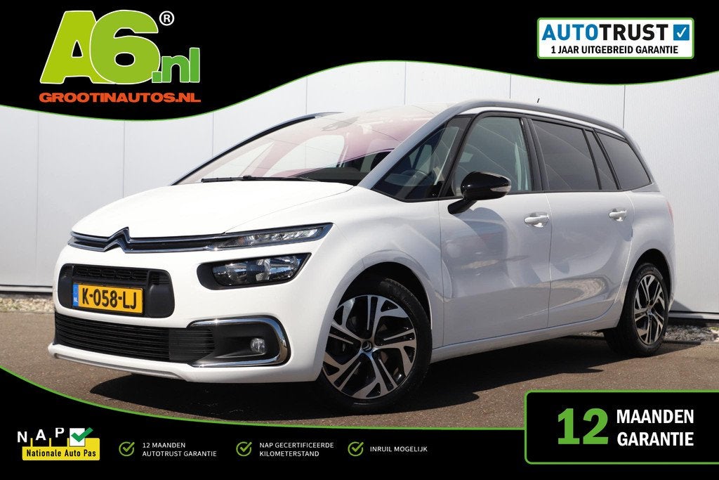 Citroen Grand C4 SpaceTourer 1.5 BlueHDI Business 7p 7 Perso, Voorwielaandrijving, Stof, 4 cilinders, Met garantie (alle)
