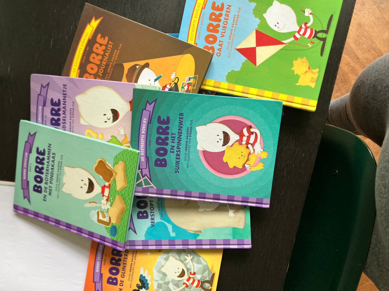 8x borre groep 0, 1/2, 3, Boeken, Ophalen of Verzenden, Gelezen, Fictie algemeen