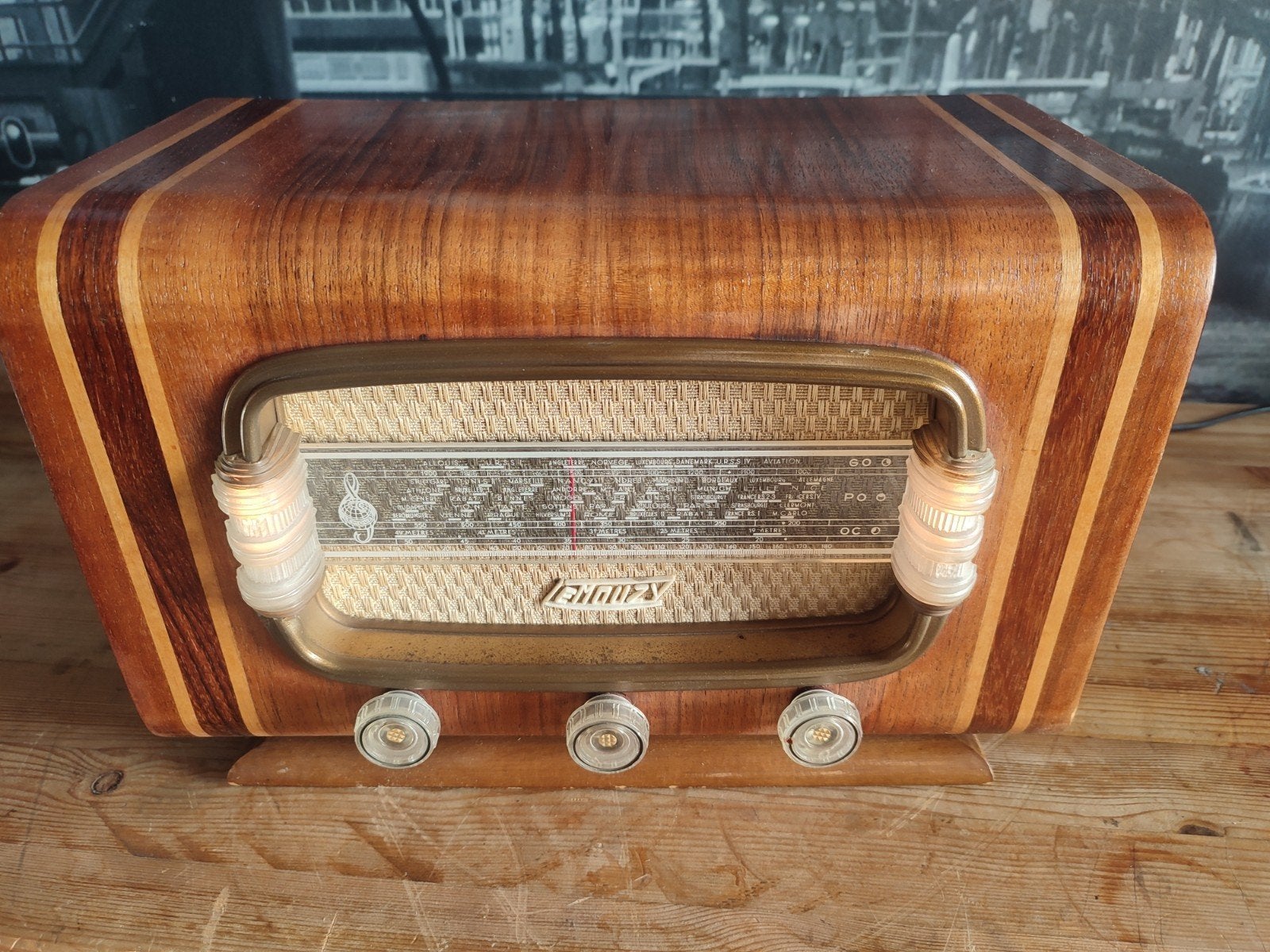 Emouzy 516 buizenradio, Ophalen of Verzenden
