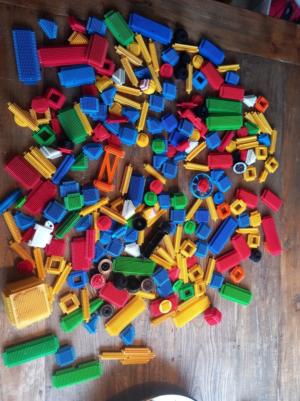 Heel veel Nopper constructie speelgoed vintage, Ophalen of Verzenden, Zo goed als nieuw, Nopper