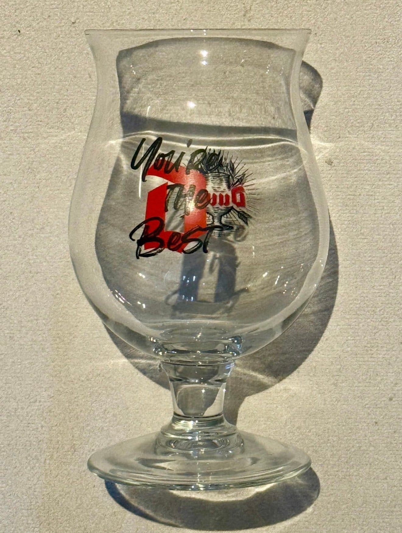 Duvel - 'Thank You', Verzamelen, Biermerken, Ophalen of Verzenden, Nieuw, Glas of Glazen, Duvel