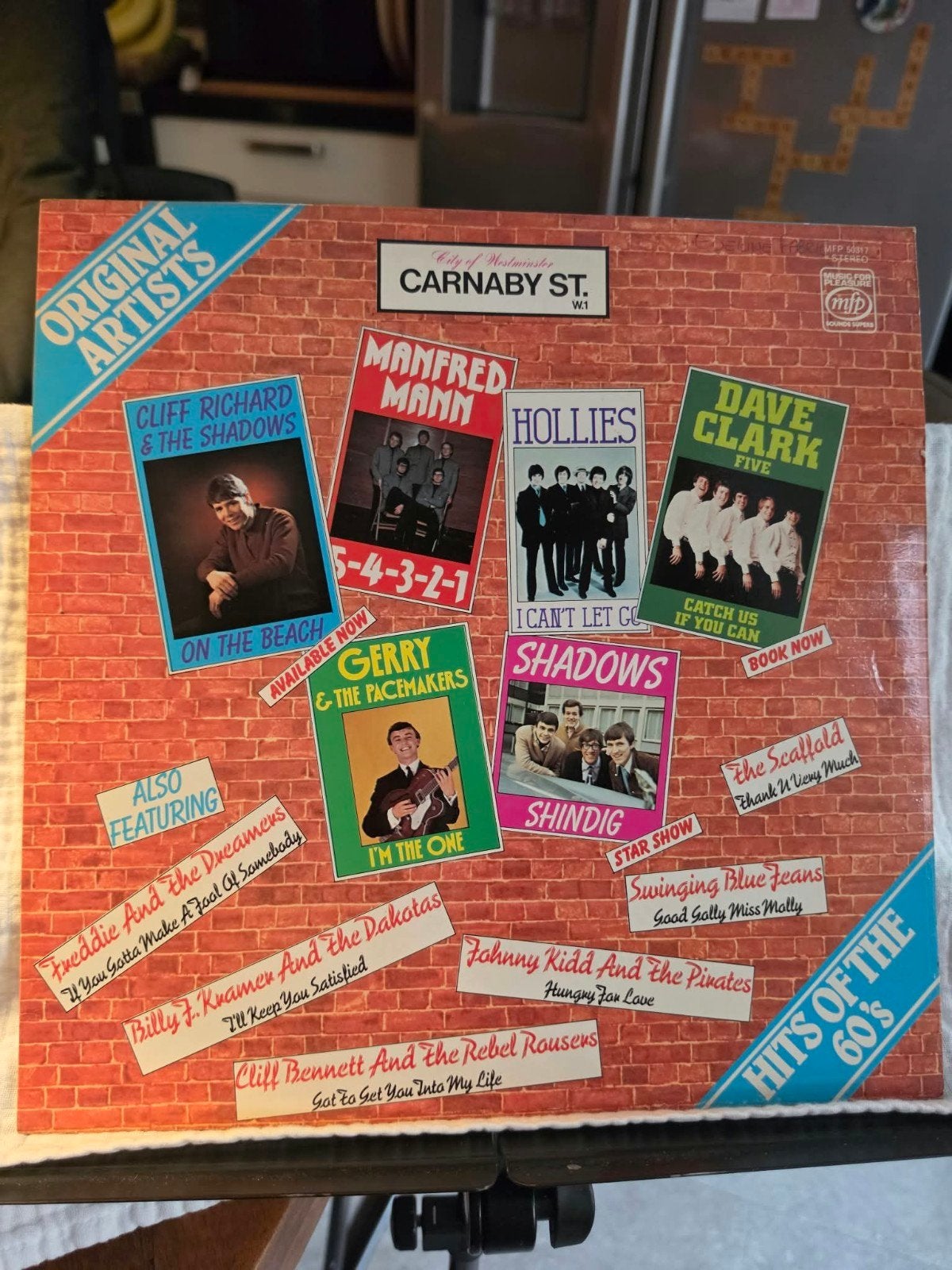 Hits of the 60's - Originele artiesten LP, LP, Gebruikt, Pop, Ophalen of Verzenden