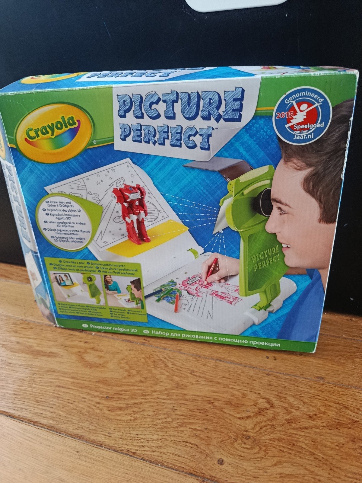 Crayola Picture Perfect 3D Projector - Leer tekenen!, Ophalen of Verzenden, Gebruikt, Knutselen, Met licht