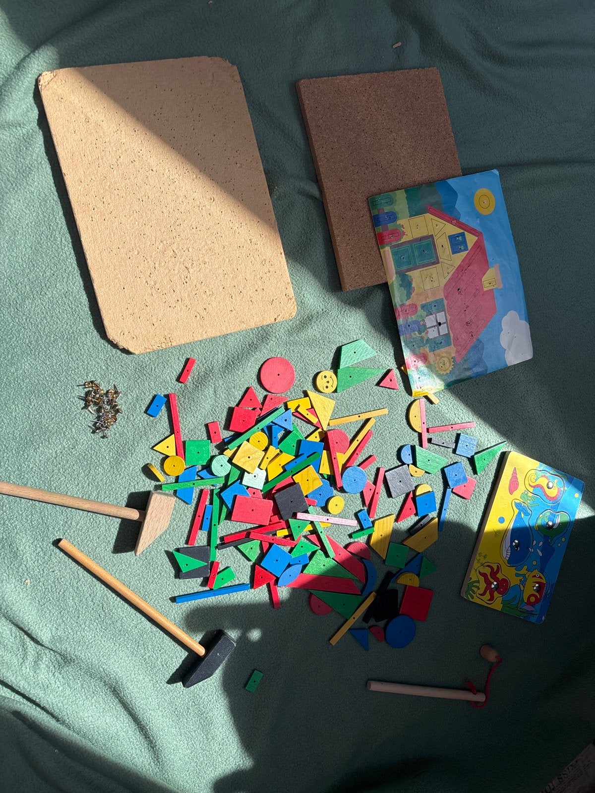 Hamertje Tik & Magneetveld Spel - Creatief Bouwen en Ontdekk, Ophalen, Gebruikt, Knutselen