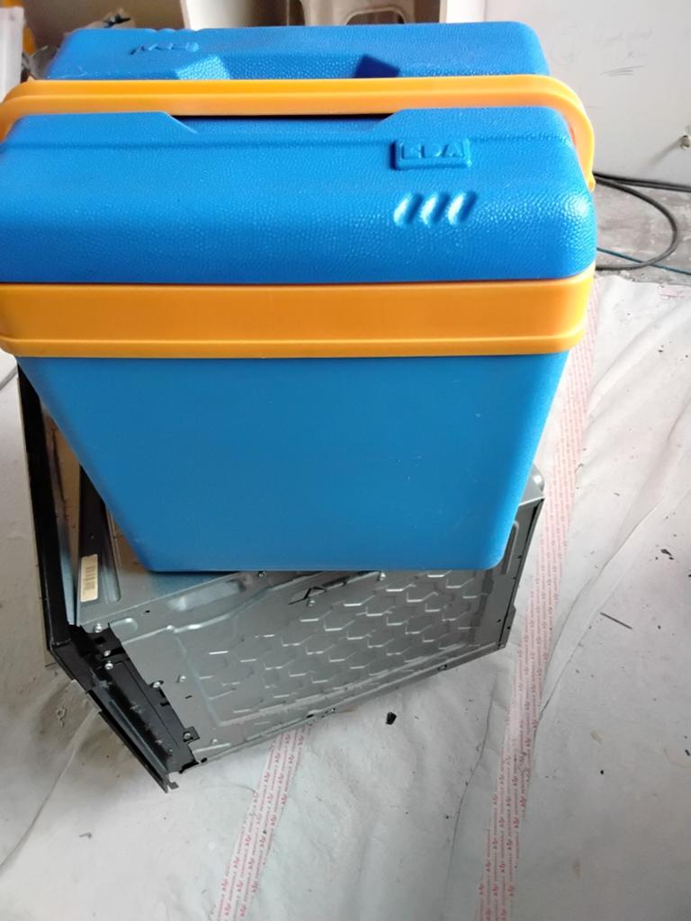 Koelbox 24L - Blauw/Oranje - Made in France merk eda, Ophalen of Verzenden, Zo goed als nieuw, Koelbox, Koelelement