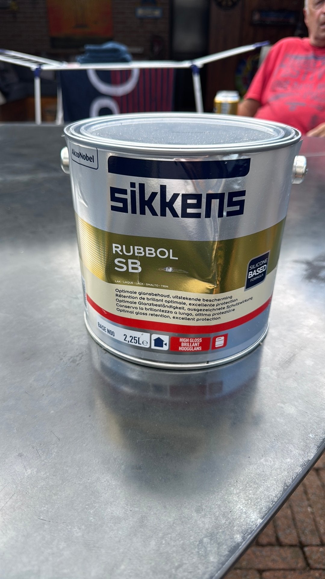 2.5 l rubbol sb, Ophalen, Blauw, Zo goed als nieuw, Lak