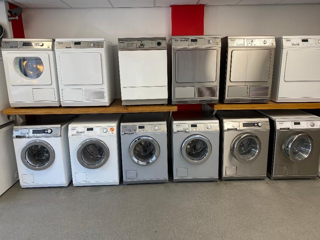 MIELE PROFESSIONAL WASDROGER CAMPING PT5136 ETC, Witgoed en Apparatuur, Wasdrogers, 6 tot 8 kg, Gebruikt, Minder dan 85 cm, Luchtafvoer