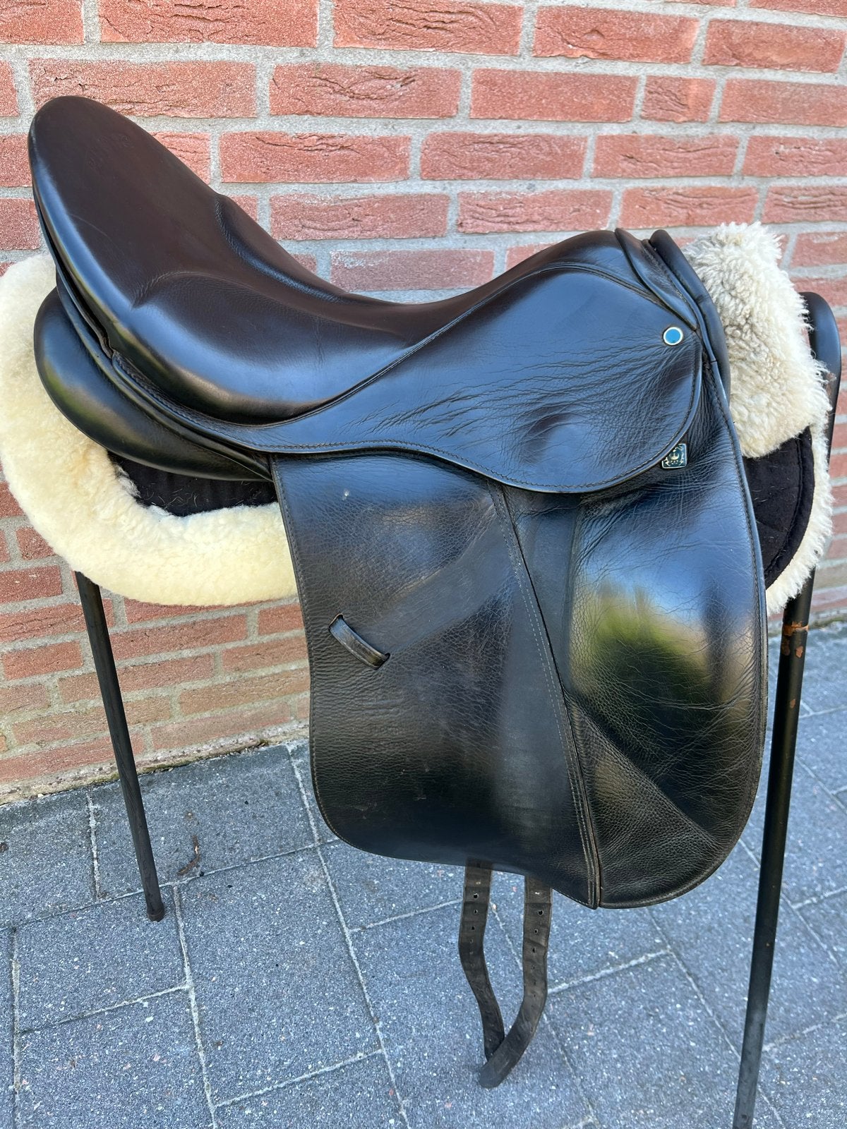Stubben maestoso 18 inch biomex seat, Dressuur, ., Ophalen of Verzenden, .