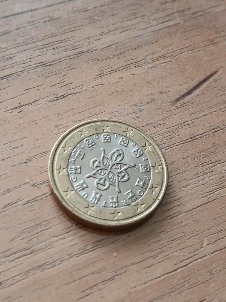 1 euro munt, Postzegels en Munten, Munten | Europa | Euromunten, Ophalen of Verzenden, Portugal, 1 euro