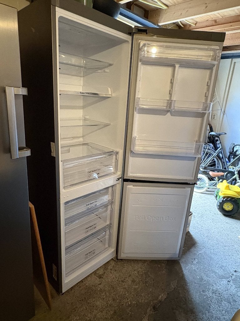 Samsung RB33N340NSA/EF koel vries combinatie NO FROST, Ophalen, 200 liter of meer, 60 cm of meer, 160 cm of meer