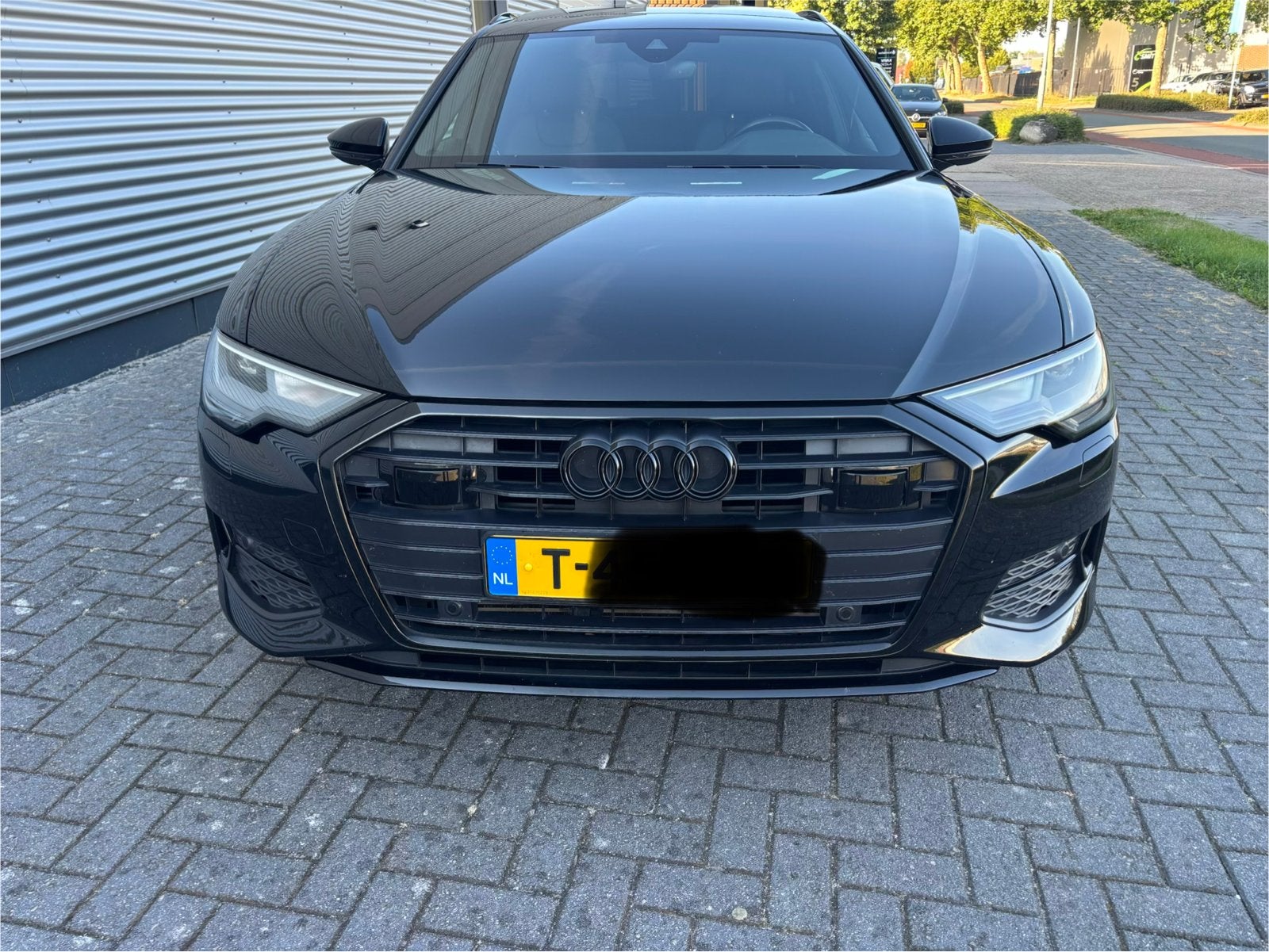 Audi A6 45 Tfsi Pano adaptief cruise 75000km bj 2022, Auto diversen, Schadeauto's, Zwart, Stationwagon, Audi, Benzine
