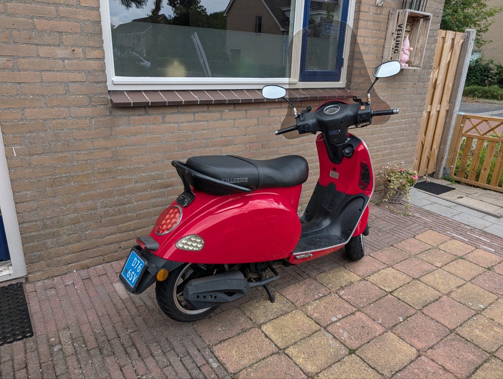 Rode iico Forte GY6 12inch scooter - Onbegrensd, +/- 70 km/u, Ophalen, Gebruikt, Overige typen, Overige merken