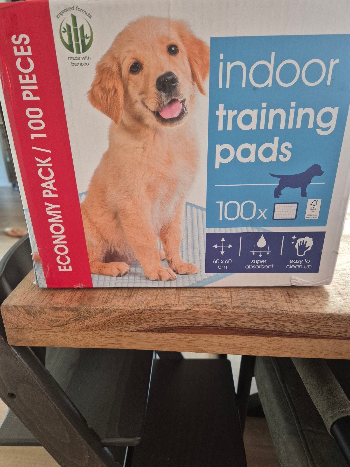 Trainingpads voor zindelijkheidstraining voor puppy, Ophalen