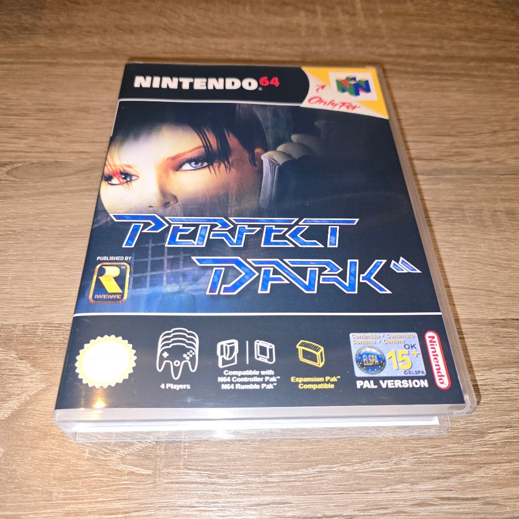 Perfect Dark N64 Game Case (3), Spelcomputers en Games, Games | Nintendo 64, Shooter, Verzenden, 1 speler, Zo goed als nieuw