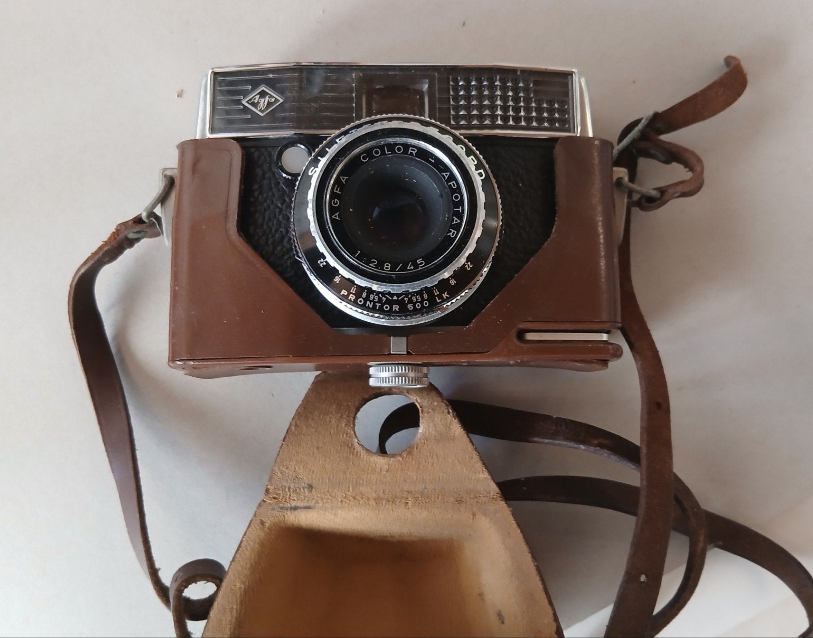 Agfa Silette kleinbeeld camera, Ophalen of Verzenden, Compact, Overige Merken