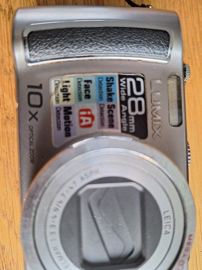 Panasonic Lumix compact camera TMC TZ5, Beeldstabilisatie, Gebruikt, Panasonic, Accu