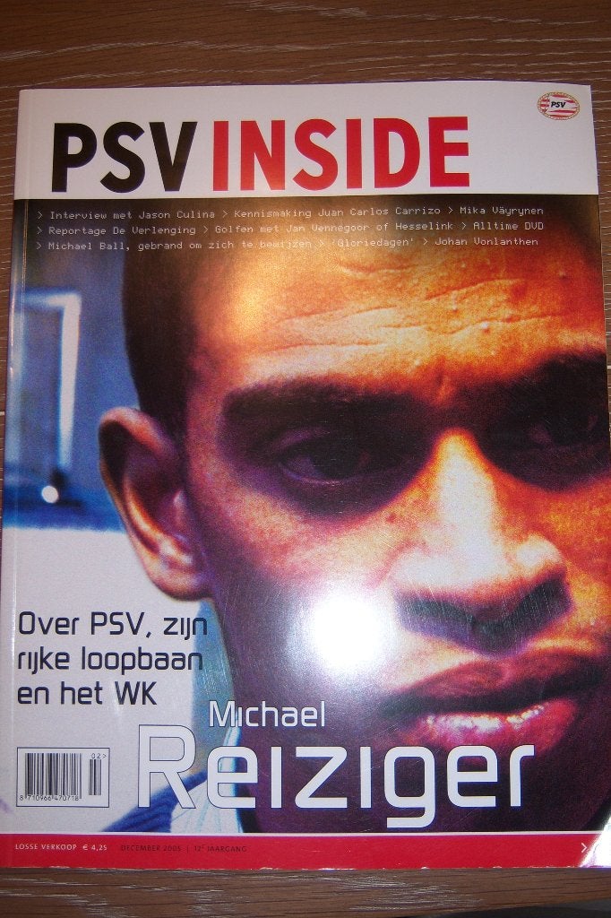 PSV Inside - December 2005, Ophalen of Verzenden, Zo goed als nieuw, PSV, Boek of Tijdschrift