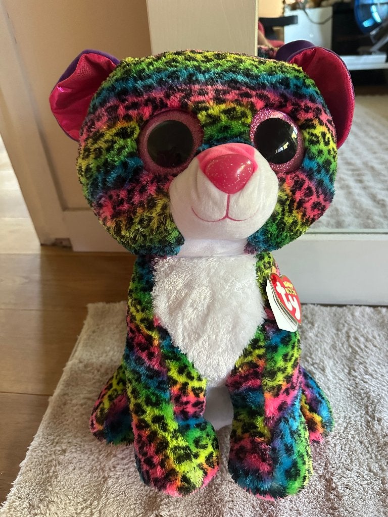 Ty Beanie Boo's Dotty Xl, Overige karakters, Overige typen, Ophalen of Verzenden, Zo goed als nieuw