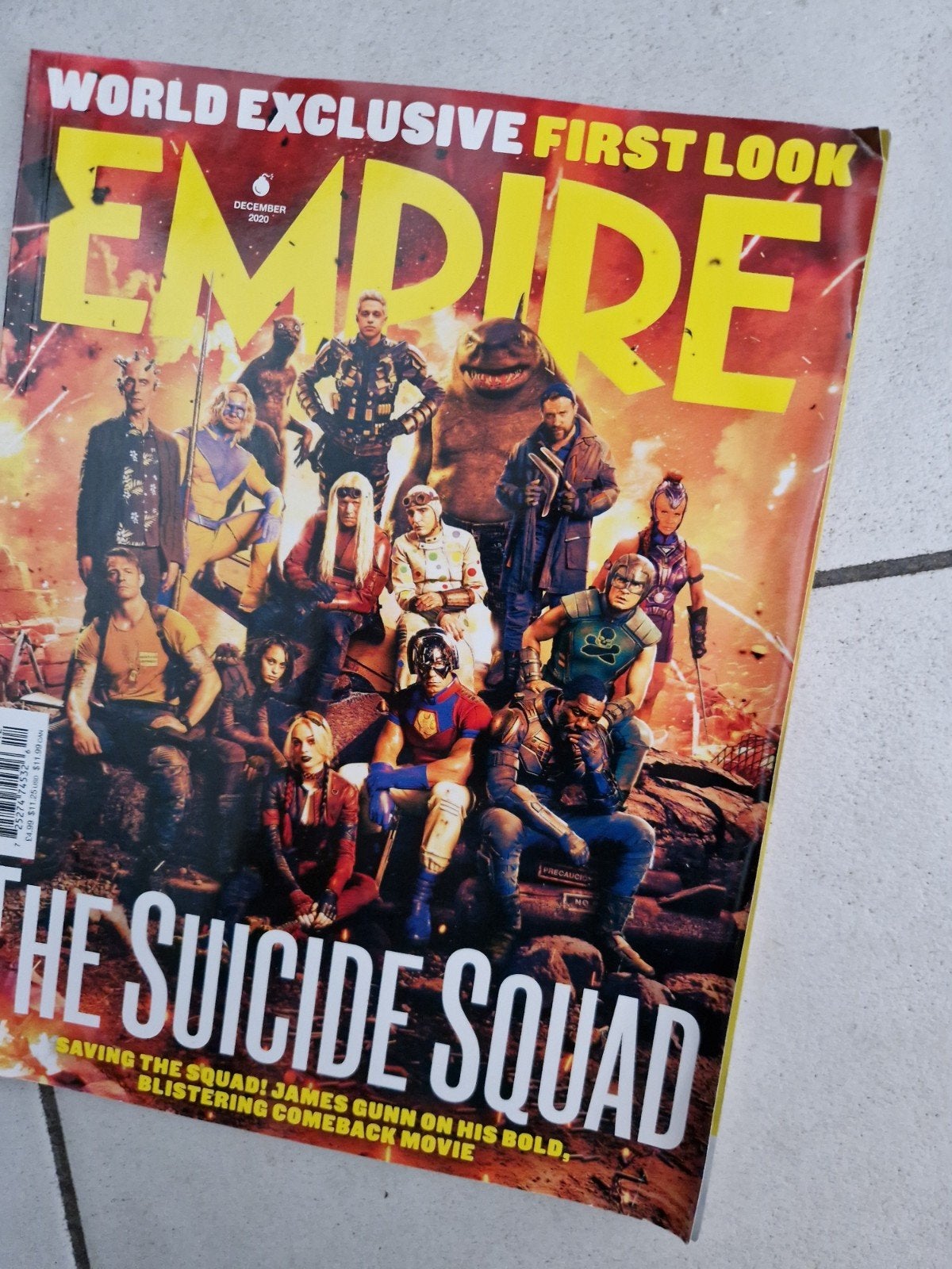 3 x 2020 empire movie magazine the suicide squad, Ophalen of Verzenden, Gelezen, Muziek, Film of Tv