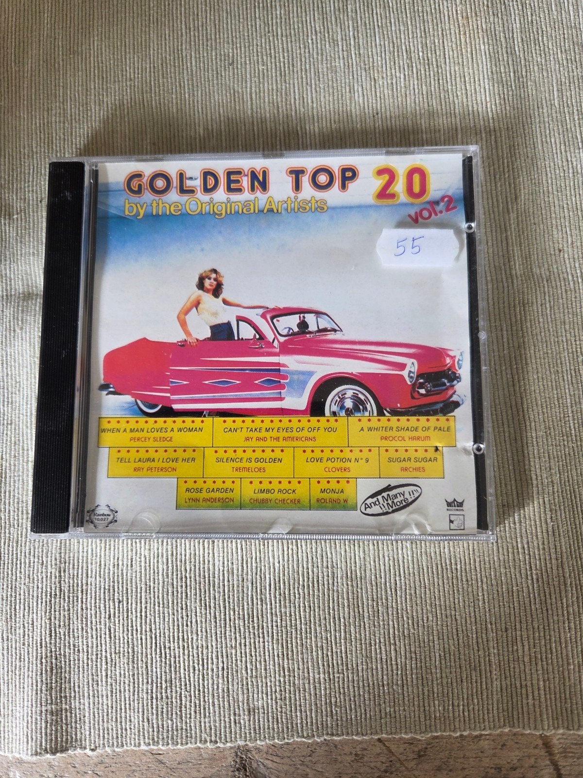 Golden Top 20 Vol. 2 - Originele Artiesten CD, Ophalen of Verzenden, Gebruikt, Pop, Verzamelalbum
