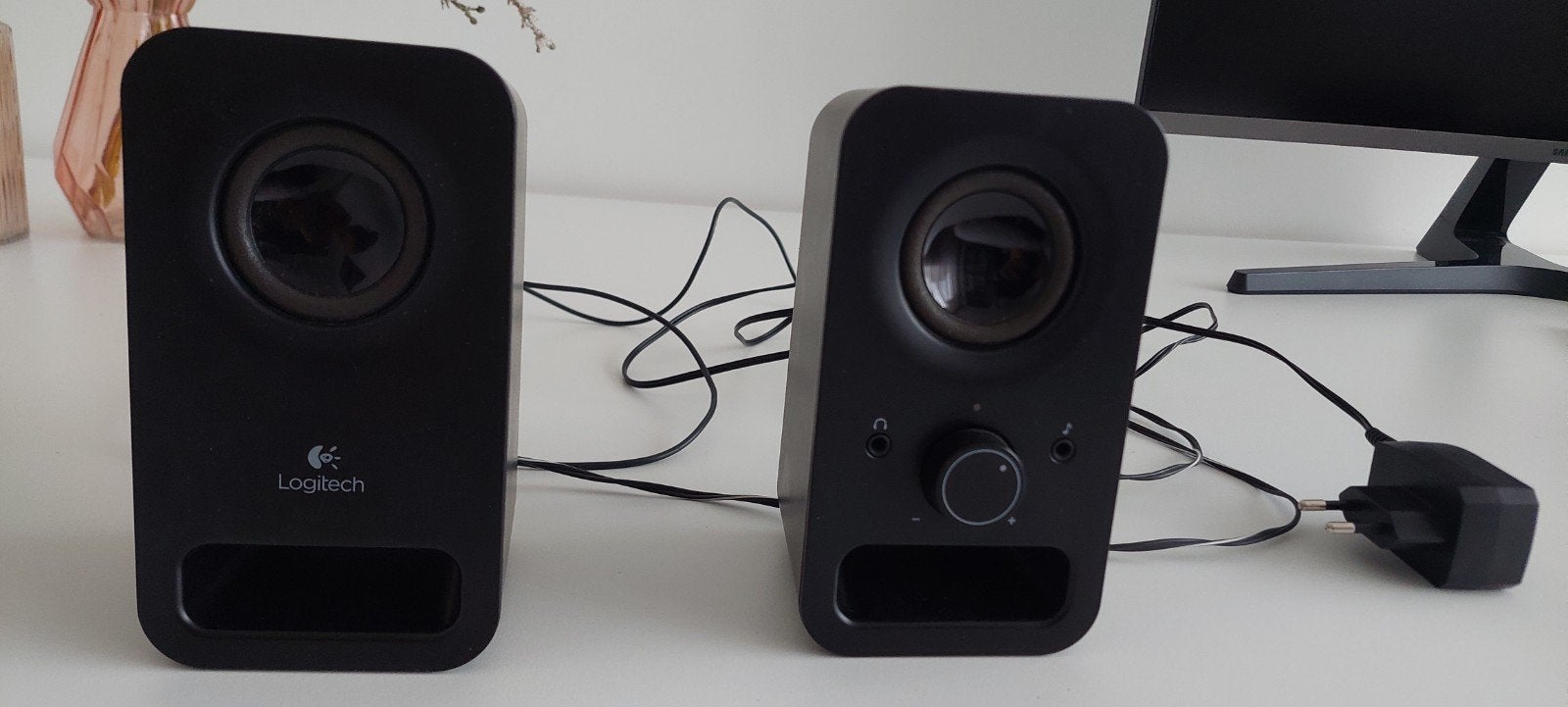 Logitech Z150 Stereo Speakers - Compact en Helder Geluid, Ophalen, Stereo speakers, Gebruikt, Logitech