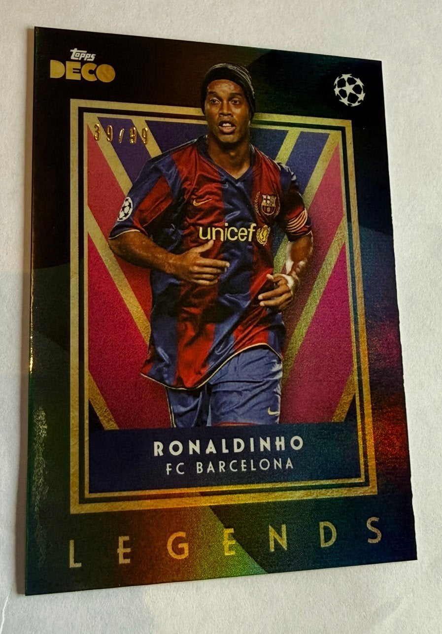 Ronadinho /99 Barca Legends, Ophalen of Verzenden, Zo goed als nieuw, Plaatje