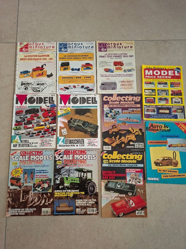 DIVERSE MODELAUTOMAGAZINES, Ophalen of Verzenden, Gelezen, Algemeen