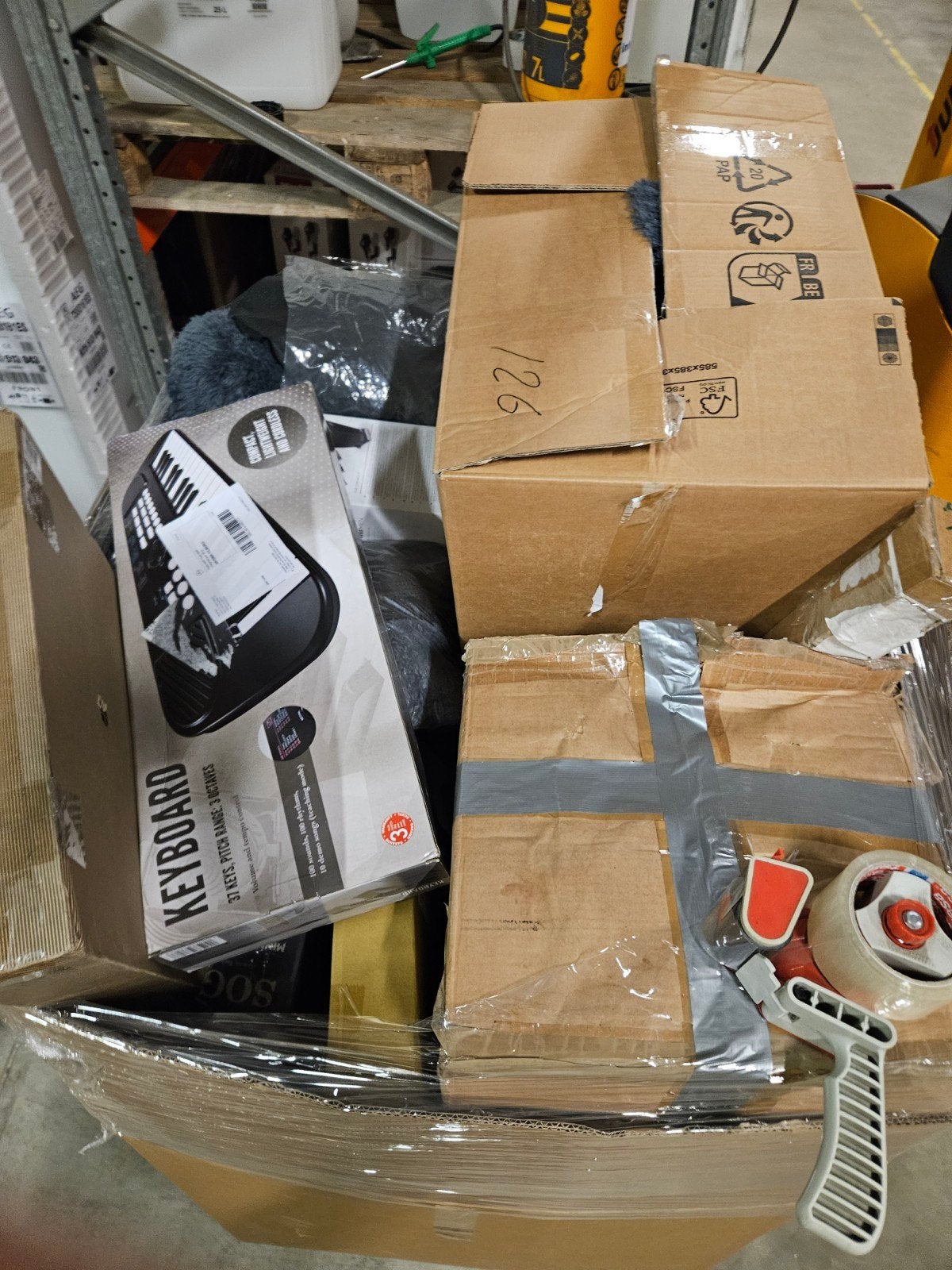 3 Volle Retour Pallets - Diverse Producten, Ophalen