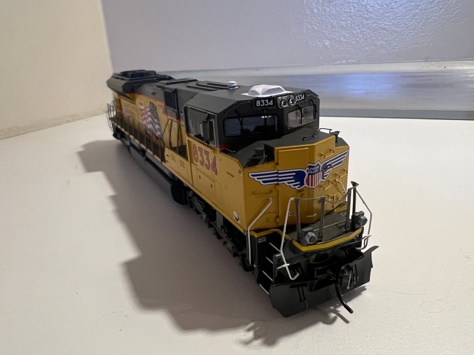 Genesis SD70ACe union pacific. LEES, Overige merken, Gebruikt, Ophalen of Verzenden, Gelijkstroom
