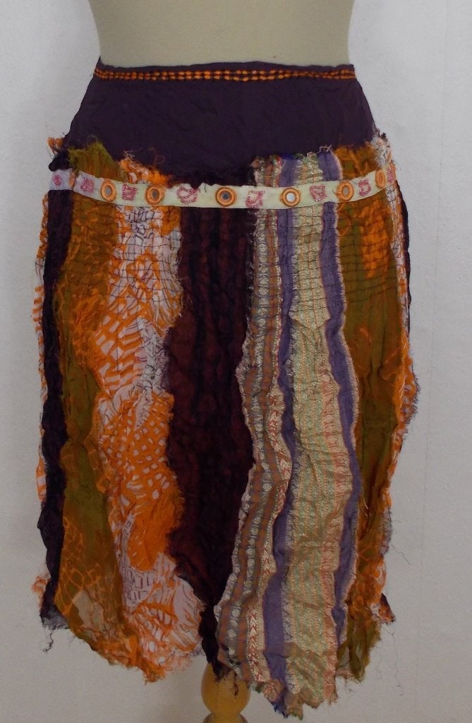 Aparte Ethnic/bohemian/Ibiza/hippie look rok! 36, Kleding | Dames, Zo goed als nieuw, Knielengte, Maat 36 (S), Meerkleurig