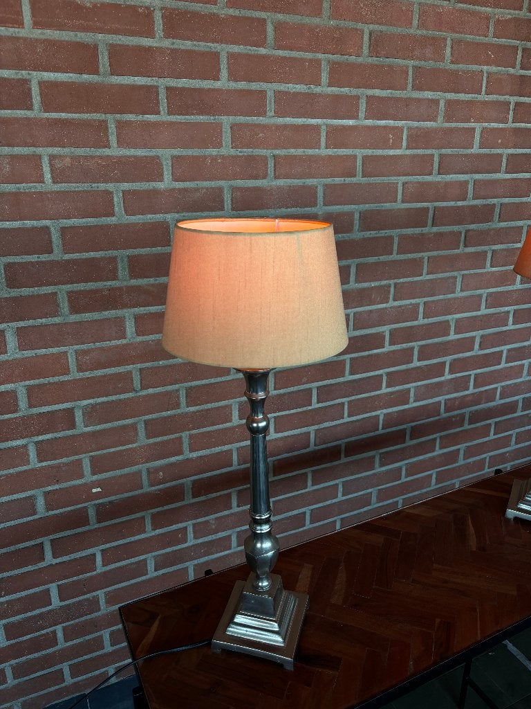 SET VAN 2 KLASSIEKE TAFELLAMPEN CS26546, Overige materialen, Overige typen, Gebruikt, Overige merken