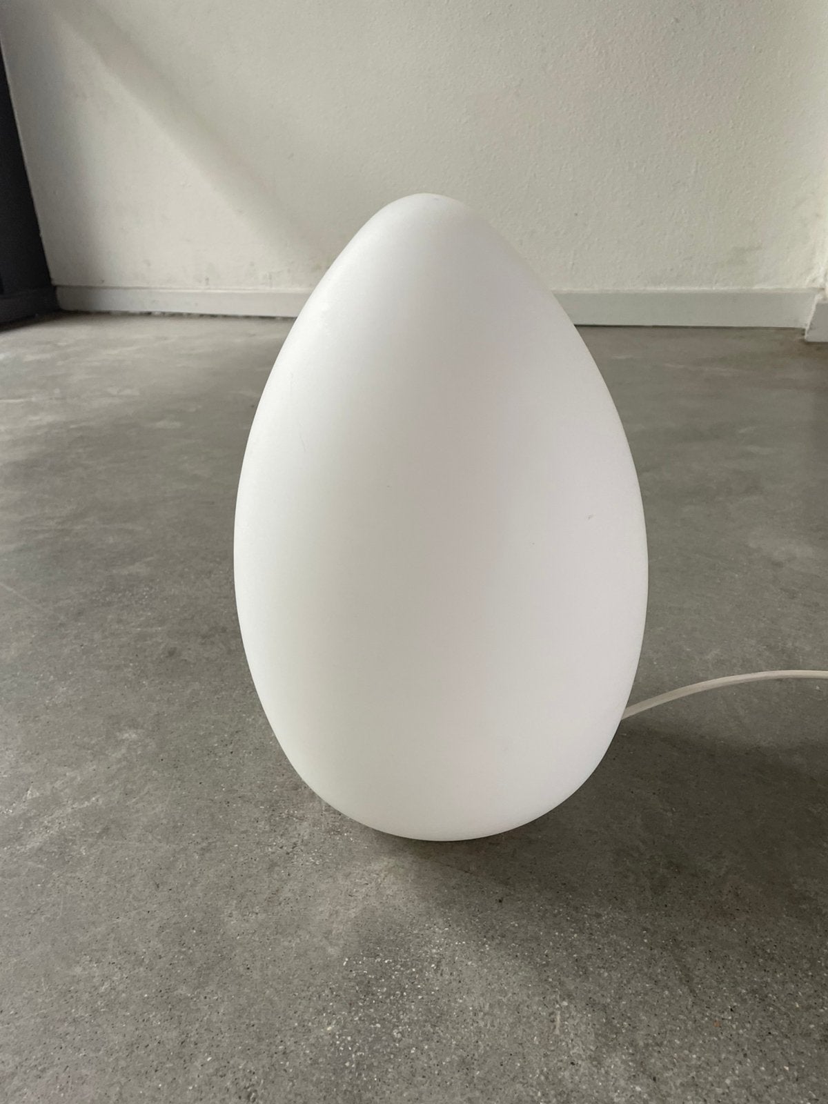 Lamp ei vintage jaren 70 opaline egg, Ophalen, ., 2de hands, Zo goed als nieuw