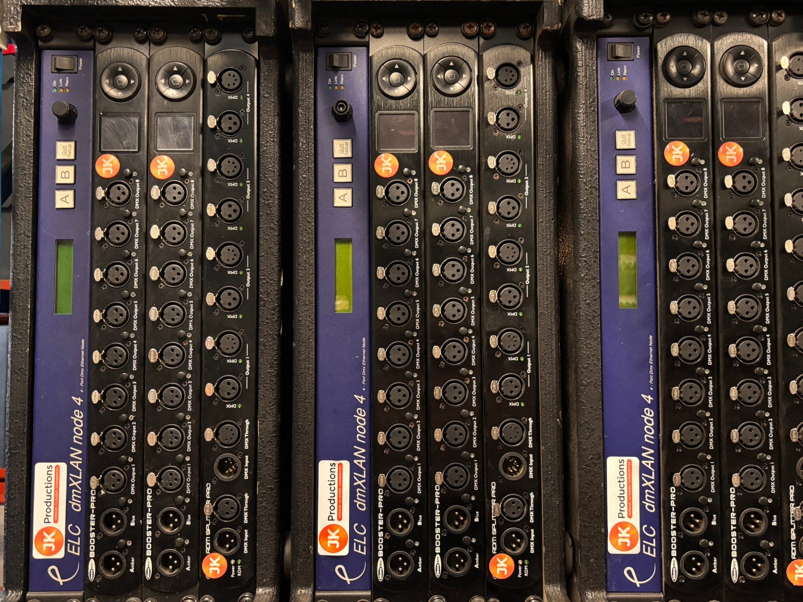 3x ELC DMXLan Node4 DMX / ArtNet, Onbekend, Ophalen of Verzenden, Onbekend, Licht