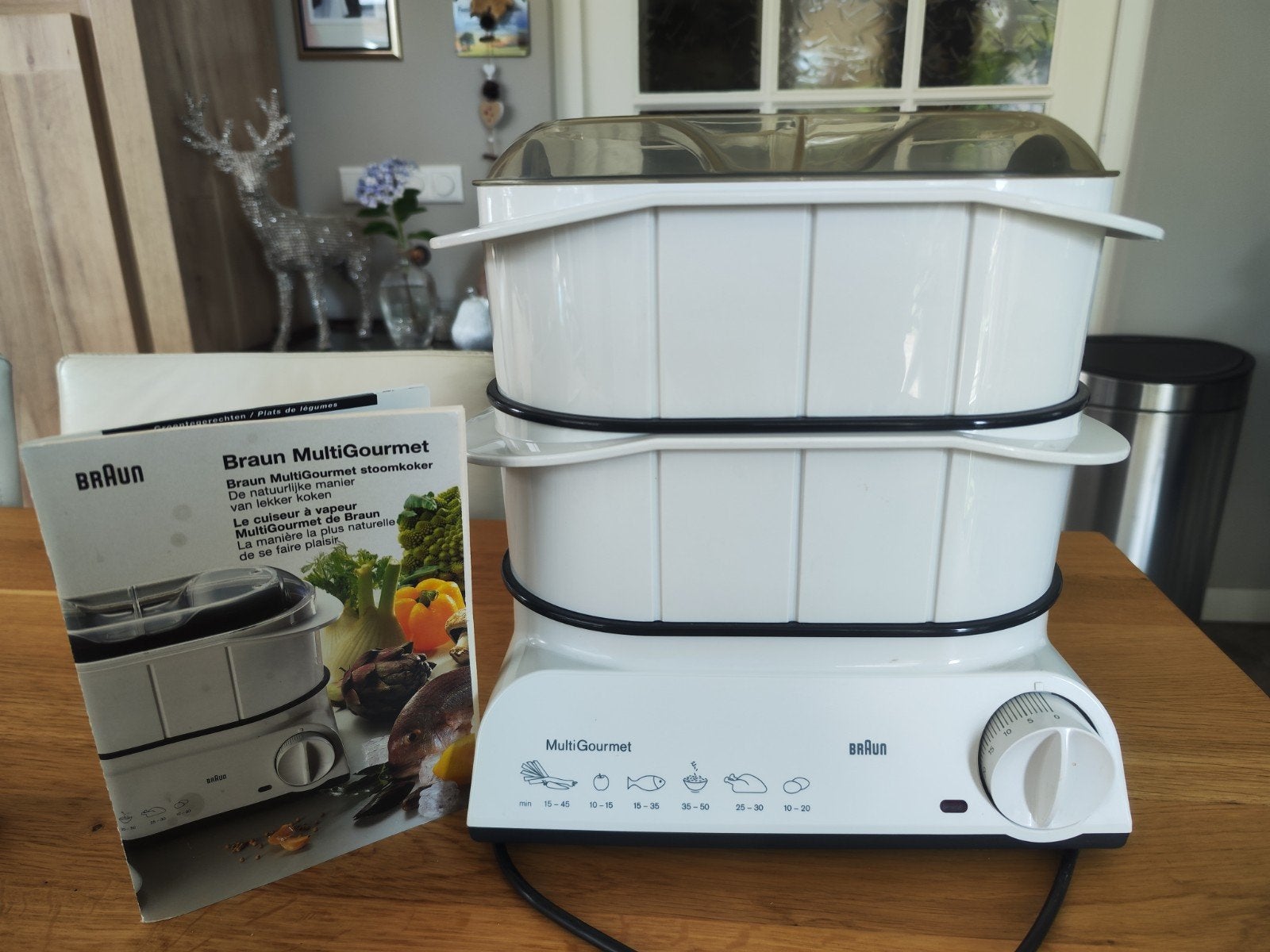 Braun MultiGourmet Stoomkoker - Zo goed als nieuw, Ophalen of Verzenden