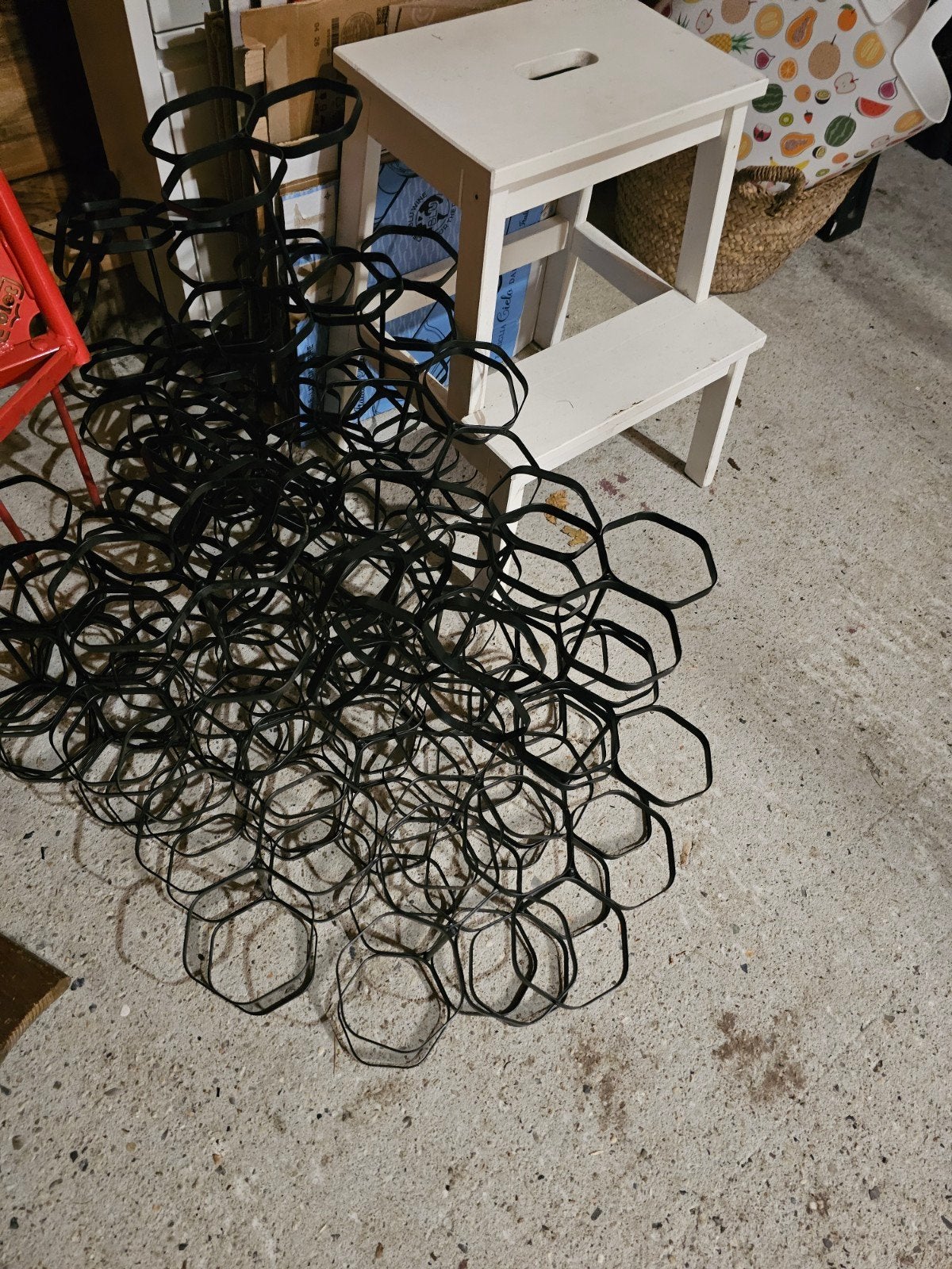 Gall & Gall Modulair wijnrek Winestqx, Ophalen, Kunststof, Gebruikt, 25 flessen of meer