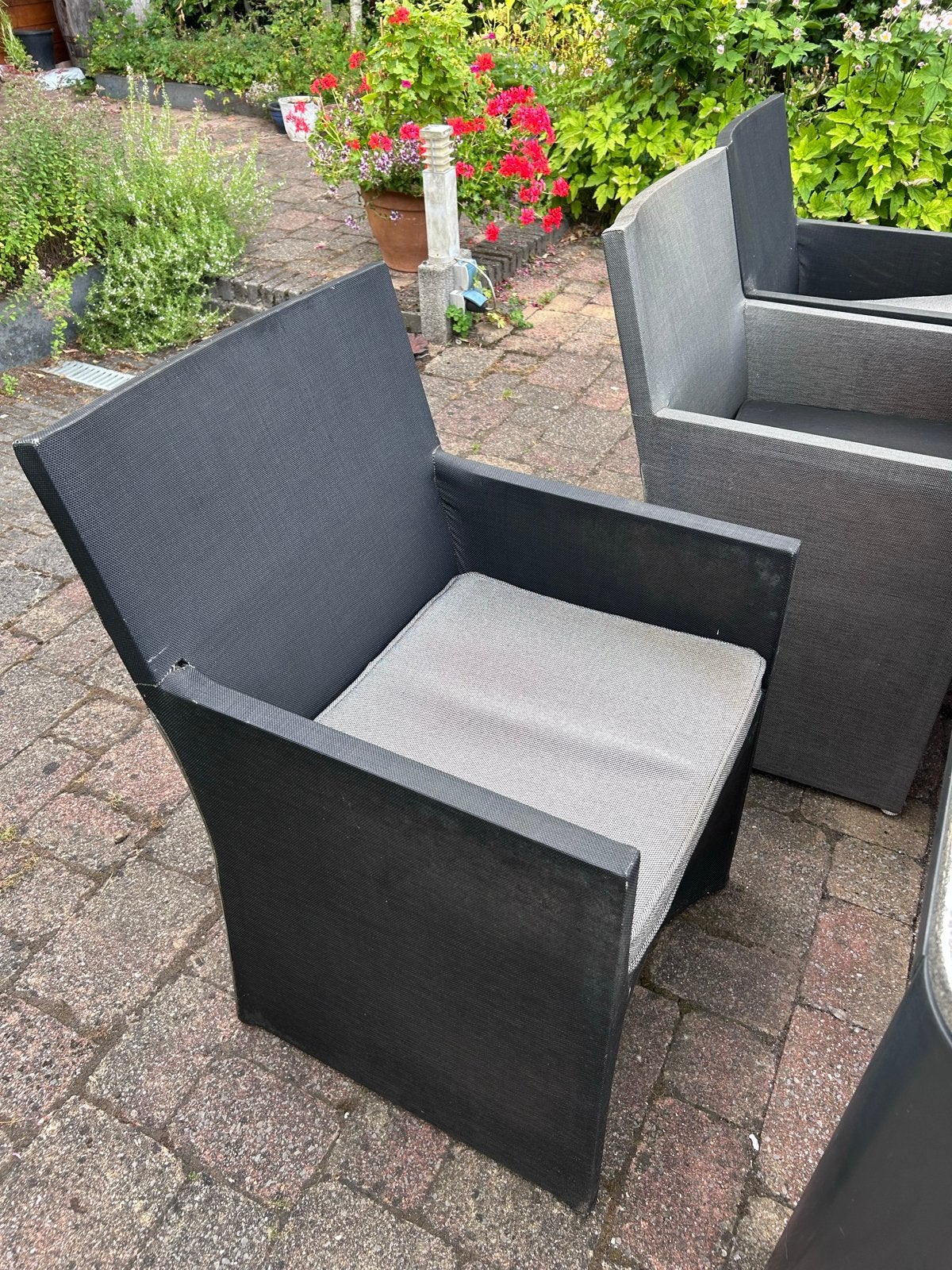 Bellagio Tuintafel met 6 stoelen, Ophalen, Overige materialen, Gebruikt, Eettafel